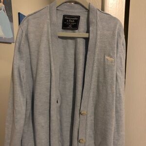 Abercrombie & Fitch Light Blue Cardigan